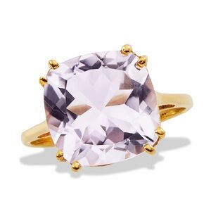 18K gold plated SAVVY CIE sterling silver pink
Amethyst ring